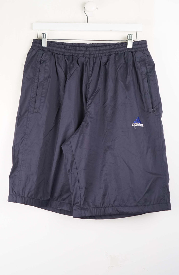 VINTAGE ADIDAS TRACK PANT SHORTS (M)