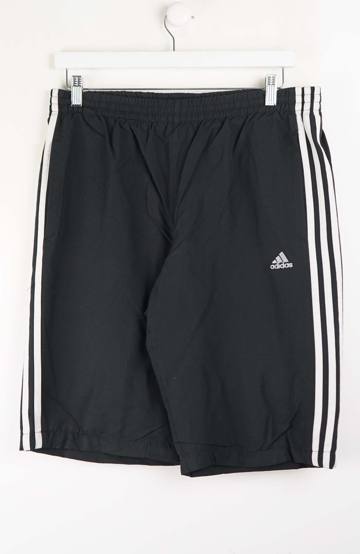 VINTAGE ADIDAS TRACK PANT SHORTS (M)