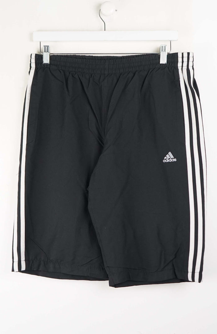 VINTAGE ADIDAS TRACK PANT SHORTS (M)
