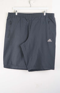 VINTAGE ADIDAS TRACK PANT SHORTS (XL)