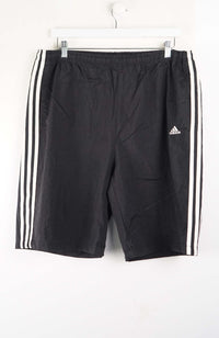 VINTAGE ADIDAS TRACK PANT SHORTS (XL)