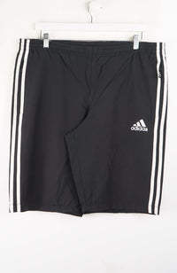 VINTAGE ADIDAS TRACK PANT SHORTS (XL)
