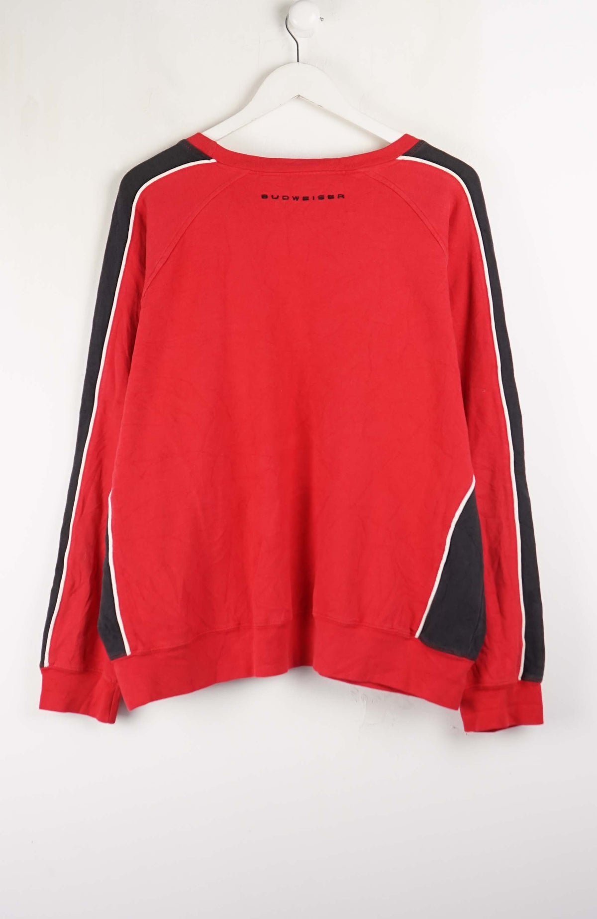 VINTAGE NASCAR DALE JR BUDWEISERS SWEATER (M)