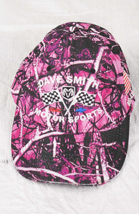 VINTAGE DAVE SMITH MOTOR SPORT REAL TREE HAT