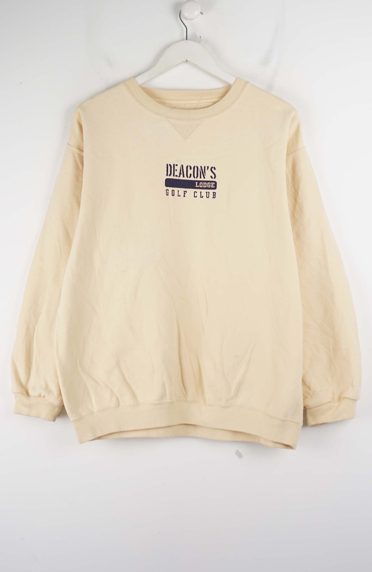 VINTAGE DEACON'S LODGE GOLF SWEATER (M)
