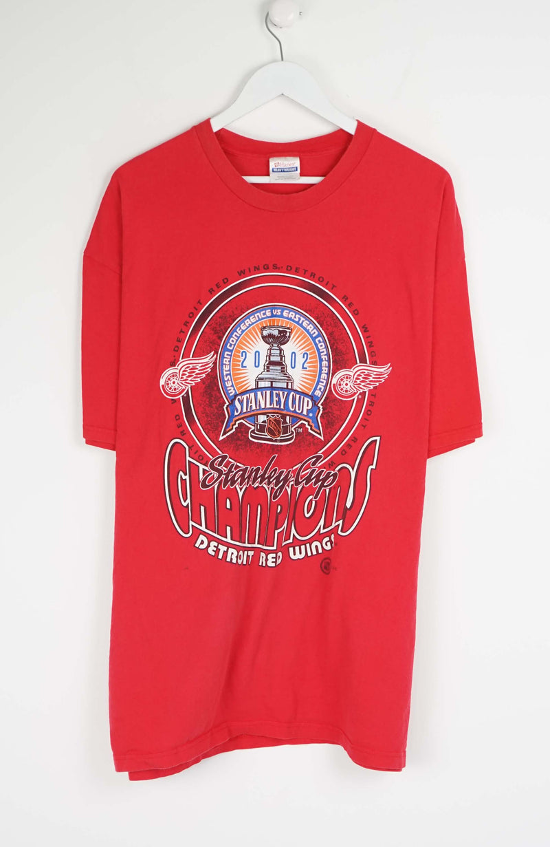 VINTAGE DETRIOT RED WINGS T-SHIRT (XXL)