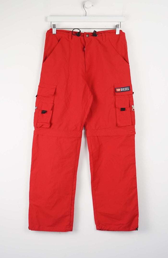 VINTAGE DIESEL TRACK PANTS (XS)