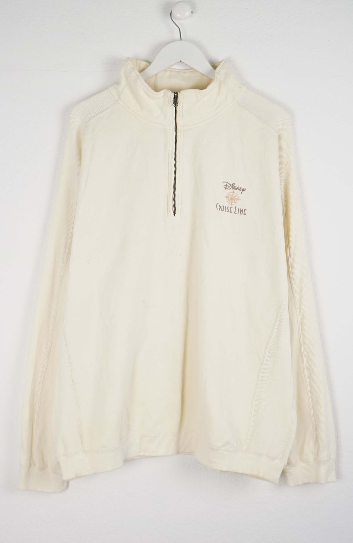 VINTAGE DISNEY CRUISE 1/4 ZIP SWEATER (XXL)