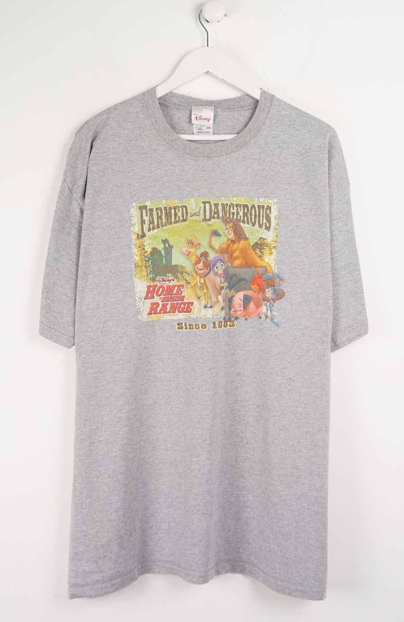 VINTAGE DISNEY FARMED & DANGEROUS T-SHIRT (XXL)