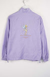 Purple jacket with Tinker Bell graphic on a white background