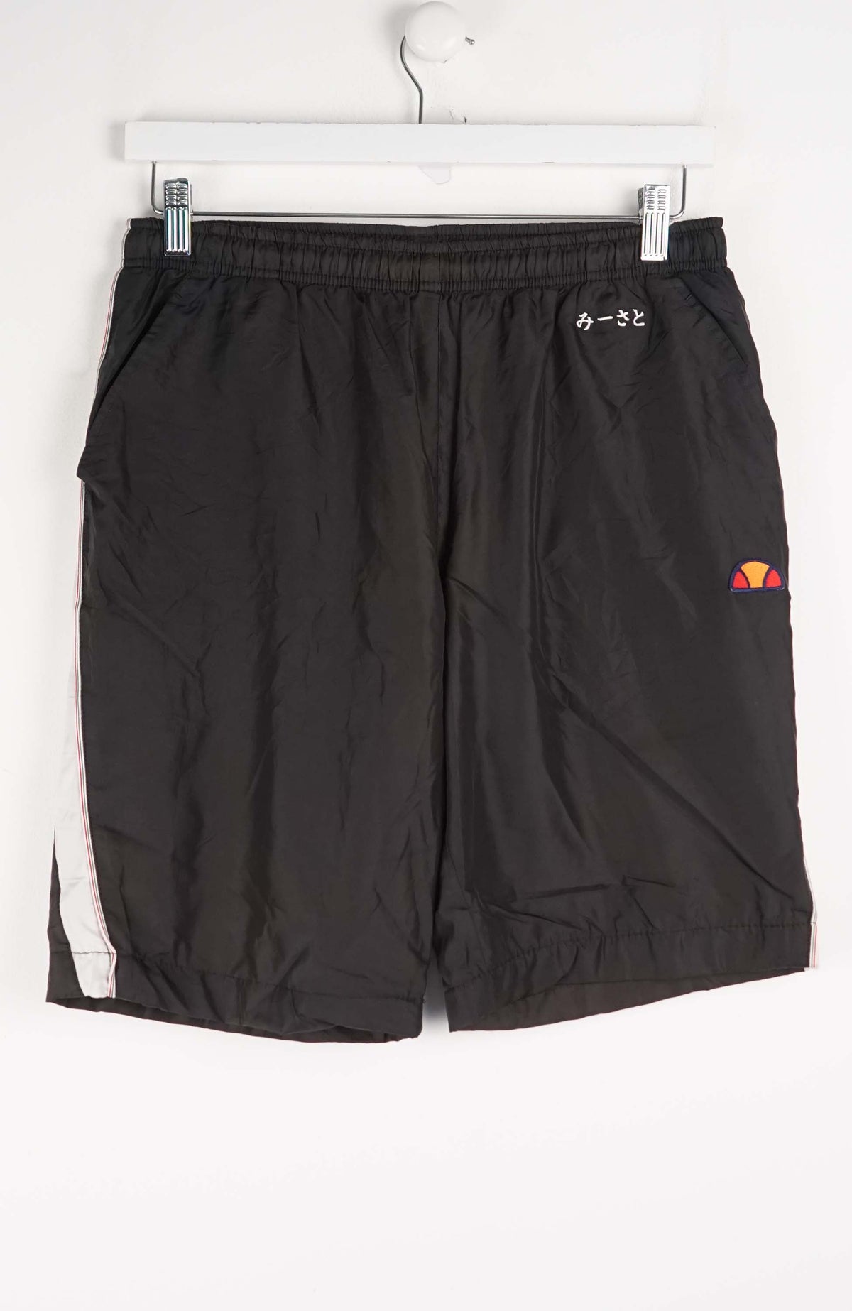 VINTAGE ELLESSE TRACK PANT SHORTS (S)