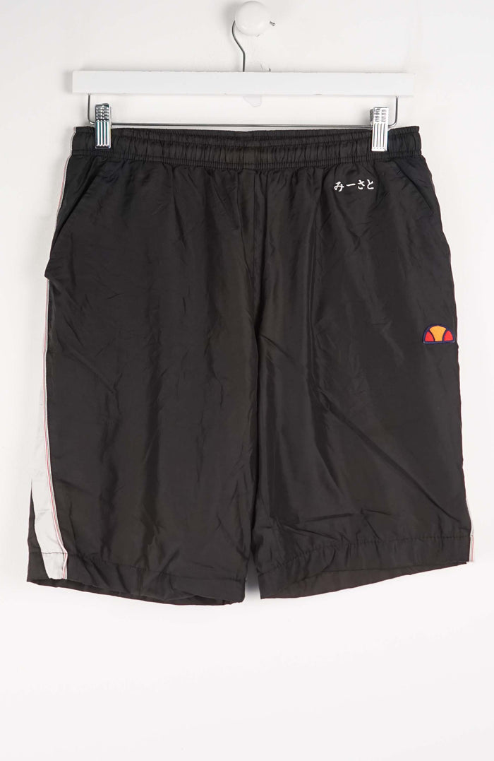 VINTAGE ELLESSE TRACK PANT SHORTS (S)
