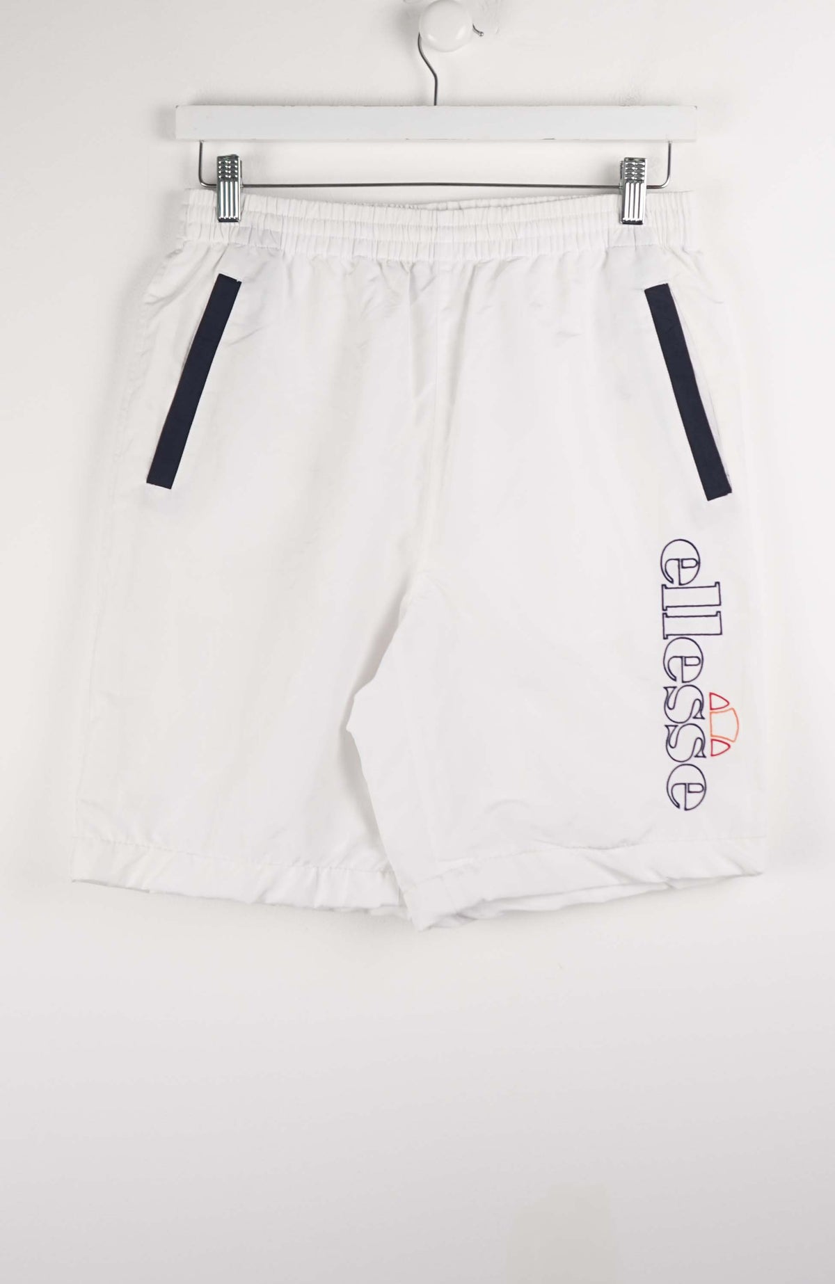 VINTAGE ELLESSE TRACK PANT SHORTS (S)