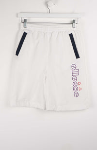 VINTAGE ELLESSE TRACK PANT SHORTS (XS)