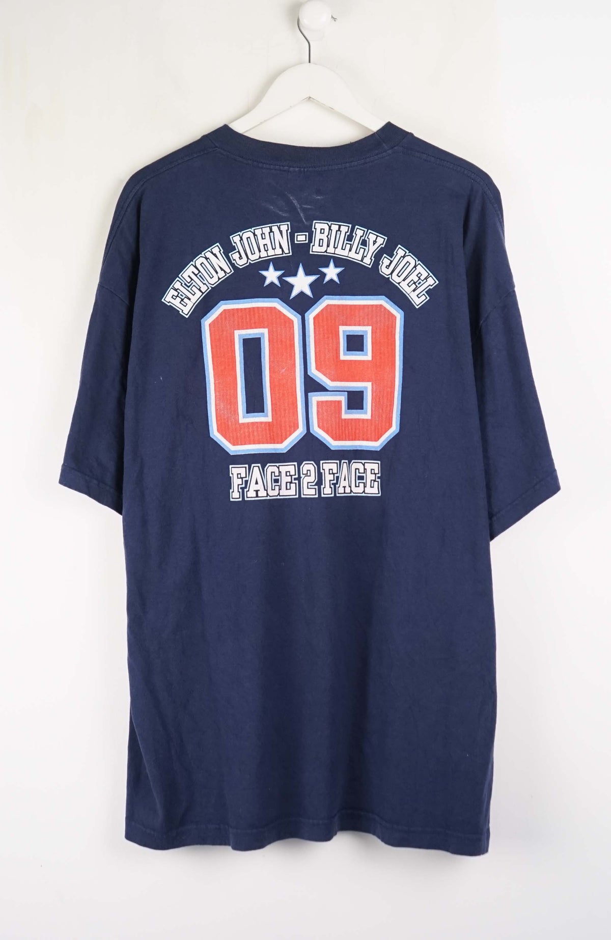 VINTAGE ELTON JOHN BILLY JOEL WRIGLEY FIELD T-SHIRT (XXL)