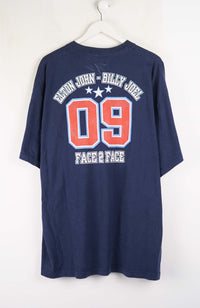 VINTAGE ELTON JOHN BILLY JOEL WRIGLEY FIELD T-SHIRT (XXL)