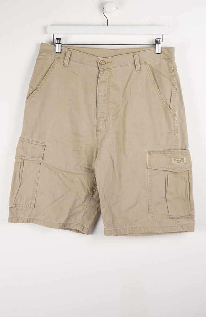 VINTAGE WRANGLER CARGO SHORTS W34