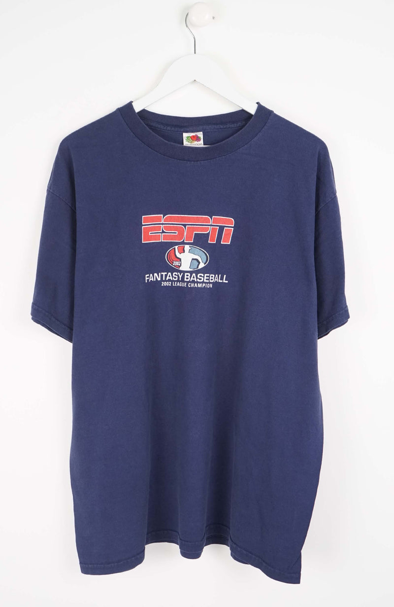 VINTAGE ESPN FANTASY BASEBALL T-SHIRT (XL)