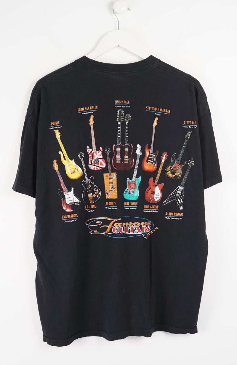 VINTAGE FAMOUS GUITARS T-SHIRT (XL)