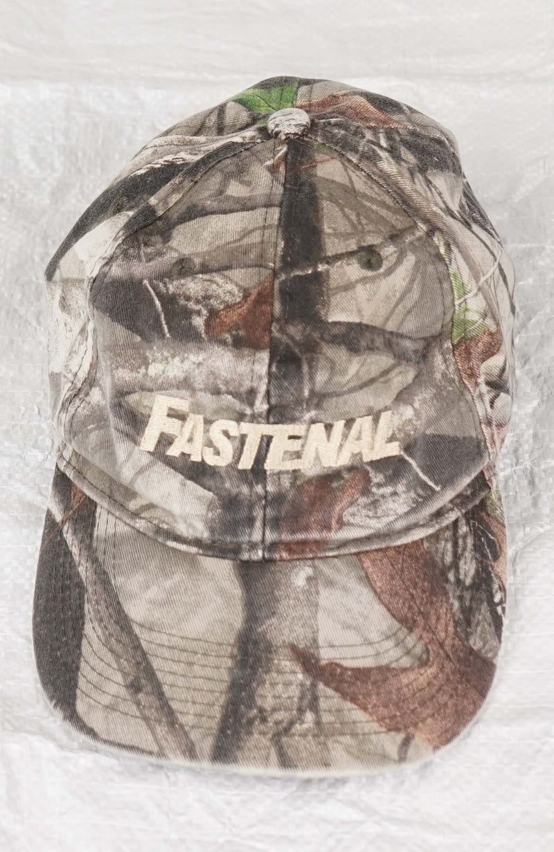 VINTAGE FASTENAL REAL TREE HAT