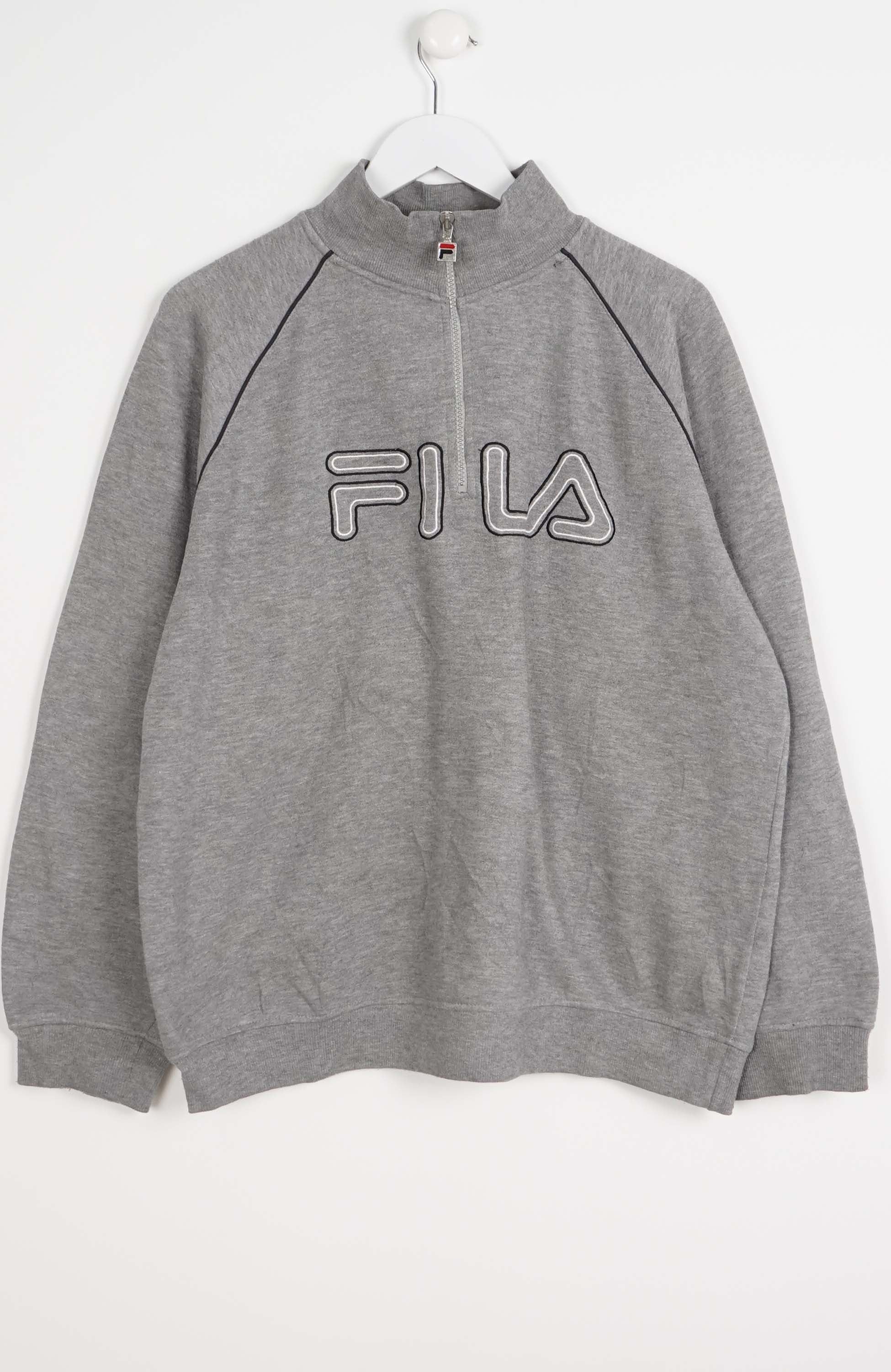 VINTAGE FILA 1 4 ZIP SWEATER L