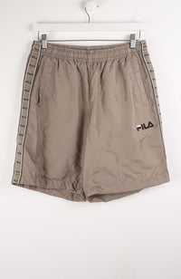 VINTAGE FILA TRACK PANT SHORTS (M)