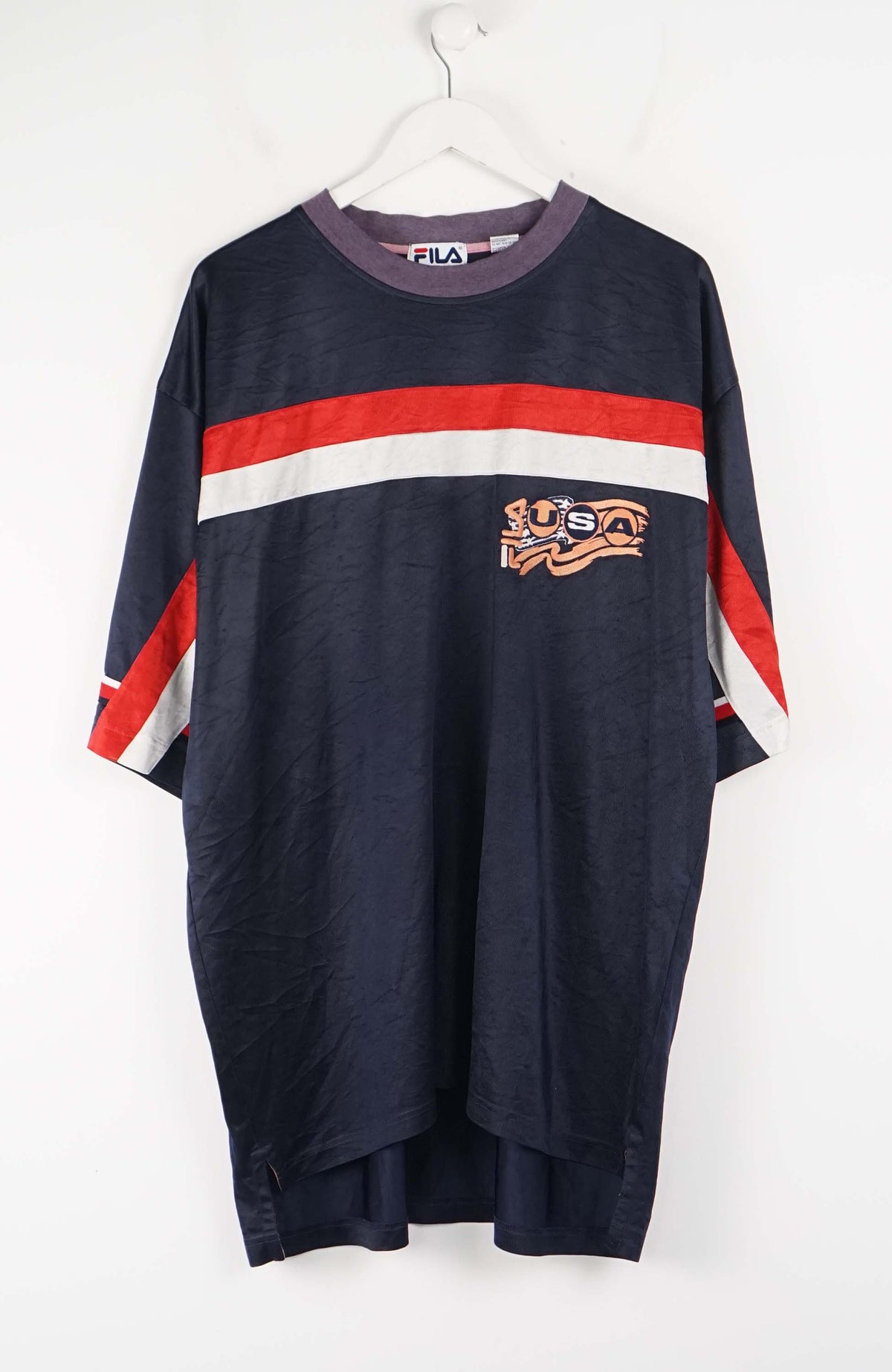 VINTAGE FILA USA JERSEY T-SHIRT (XXL)