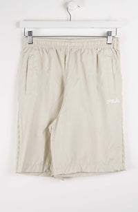 VINTAGE FILA TRACK PANT SHORTS (XS)