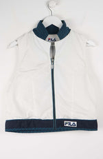 VINTAGE FILA VEST WINDBREAKER (XS)