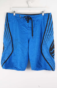 VINTAGE FOX BOARD SHORTS W36