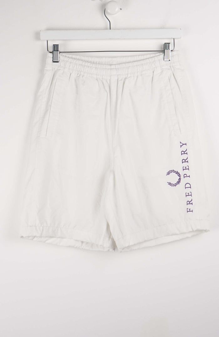 VINTAGE FRED PERRY TRACK PANT SHORTS (S)