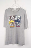Gray t-shirt with 'Gameday 2010' graphic on a white background