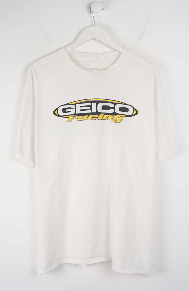 VINTAGE GEICO RACING T-SHIRT (XL)