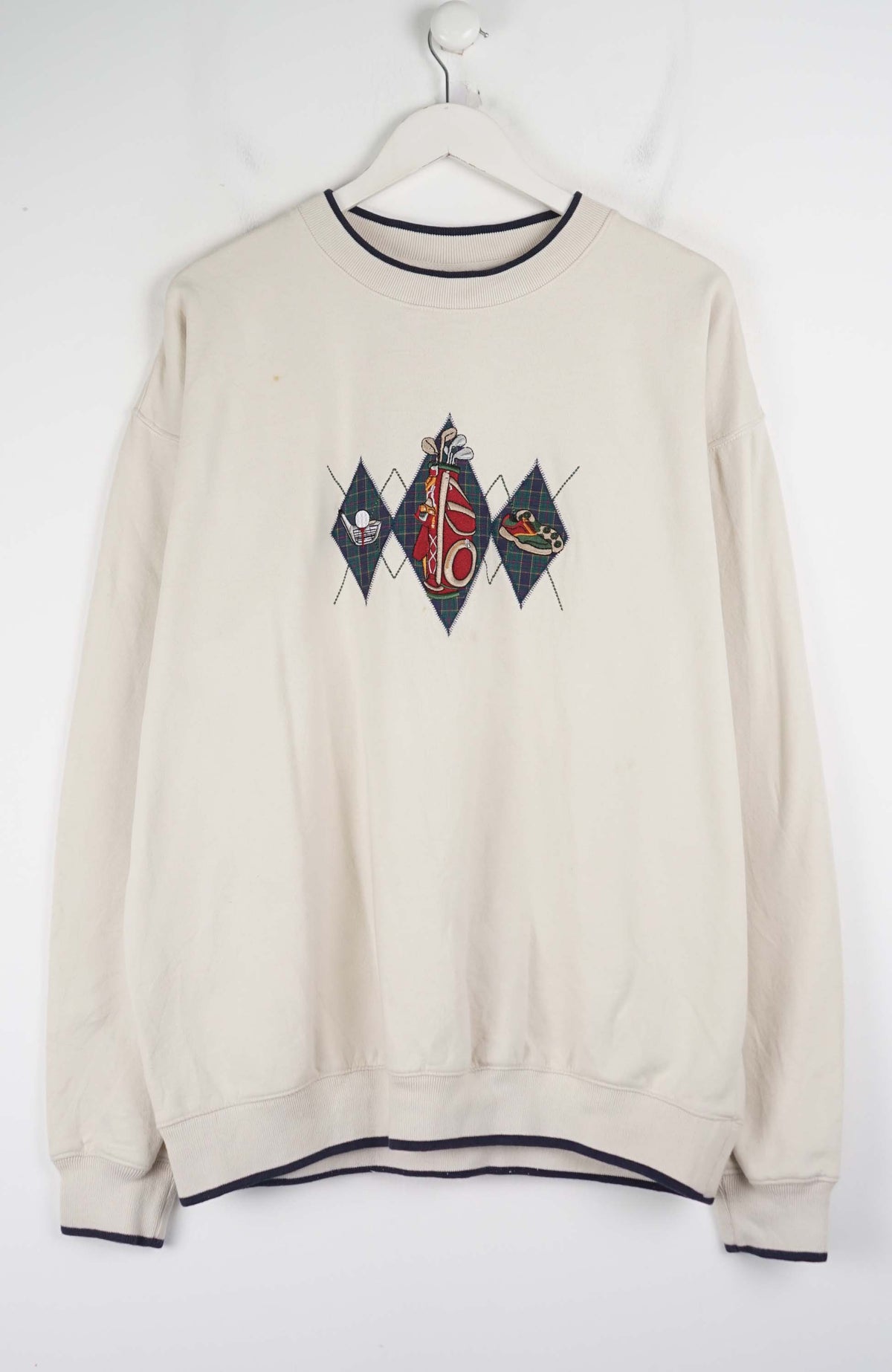 VINTAGE GOLF SWEATER (XL)