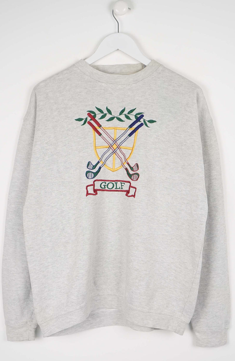 VINTAGE GOLF SWEATER (L)