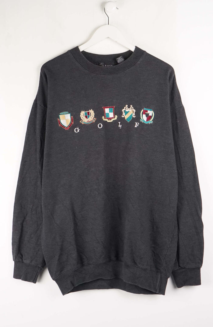 VINTAGE GOLF SWEATER (XL)