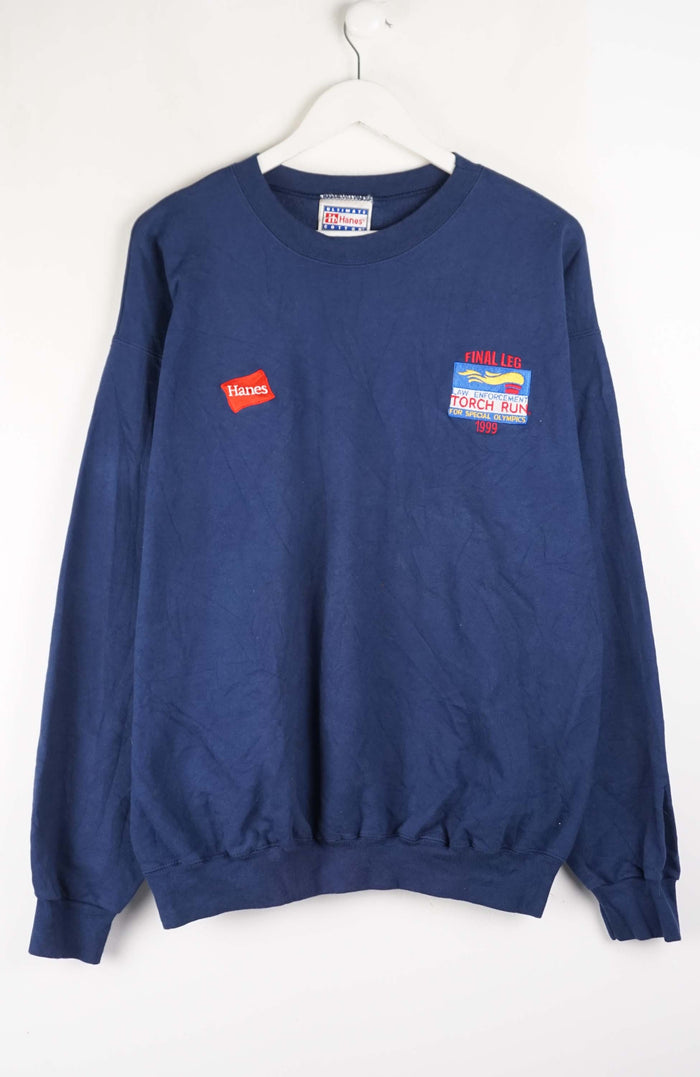VINTAGE TORCH RUN OLYMPIC 1999 SWEATER (L)
