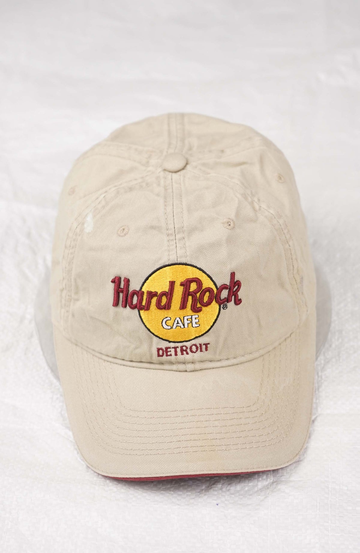 VINTAGE HARD ROCK CAFE DETROIT HAT
