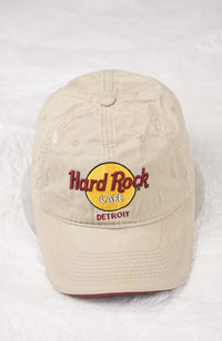 VINTAGE HARD ROCK CAFE DETROIT HAT