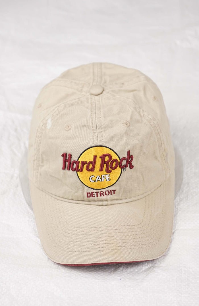 VINTAGE HARD ROCK CAFE DETROIT HAT