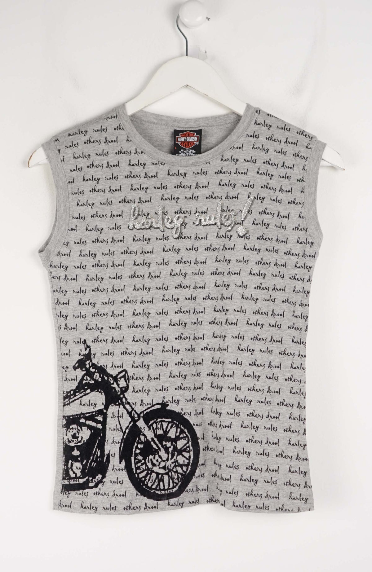VINTAGE HARLEY DAVIDSON T-SHIRT (XS)  WOMENS