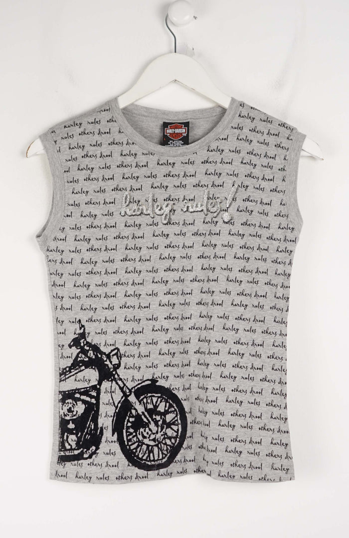 VINTAGE HARLEY DAVIDSON T-SHIRT (XS)  WOMENS