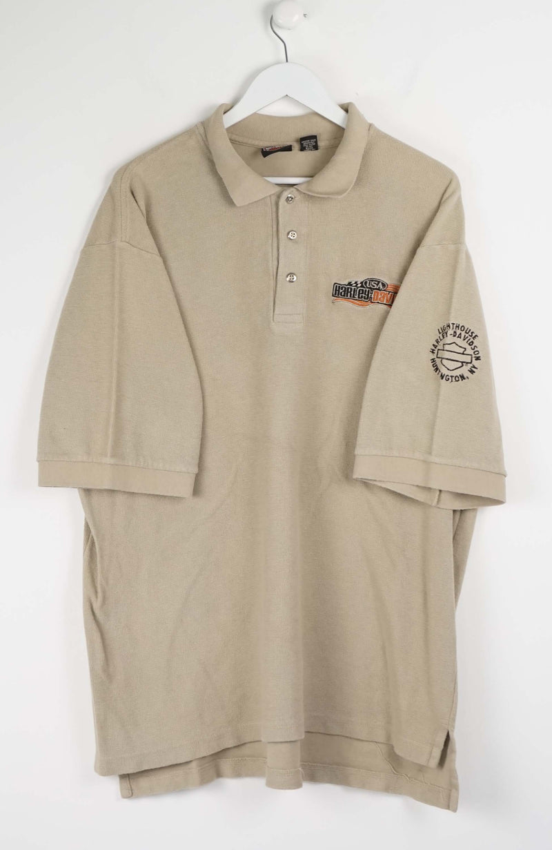 VINTAGE HARLEY DAVIDSON POLO SHIRT (XXL)