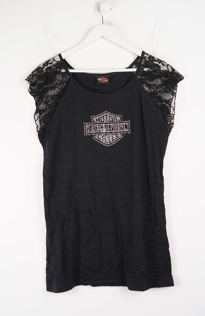 VINTAGE HARLEY DAVIDSON T-SHIRT (S)  WOMENS