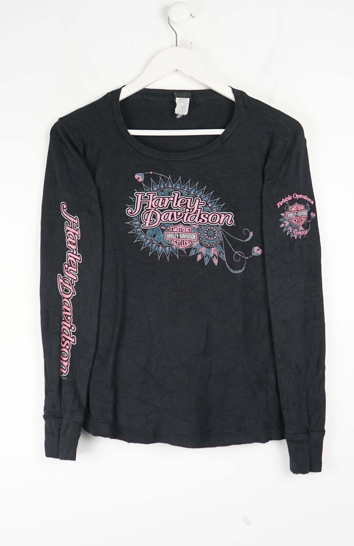 VINTAGE HARLEY DAVIDSON T-SHIRT (XS)  WOMENS