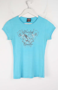 VINTAGE HARLEY DAVIDSON T-SHIRT (XXS)  WOMENS