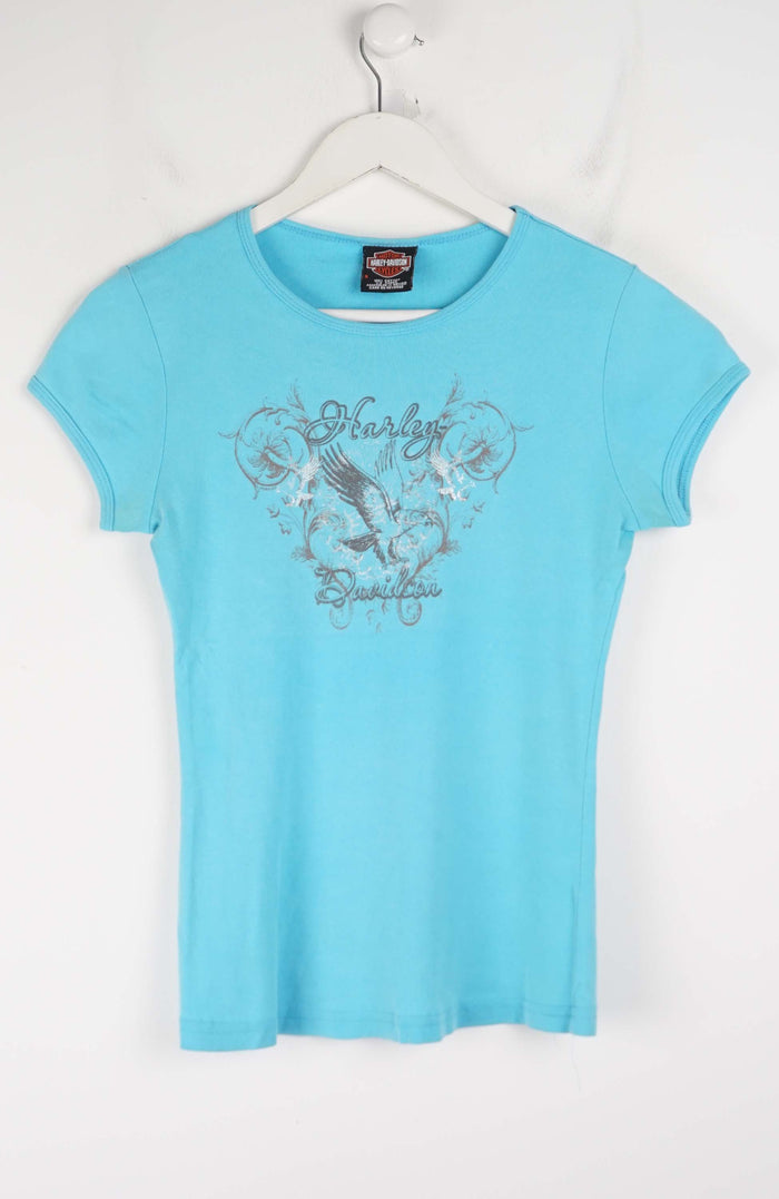 VINTAGE HARLEY DAVIDSON T-SHIRT (XXS)  WOMENS