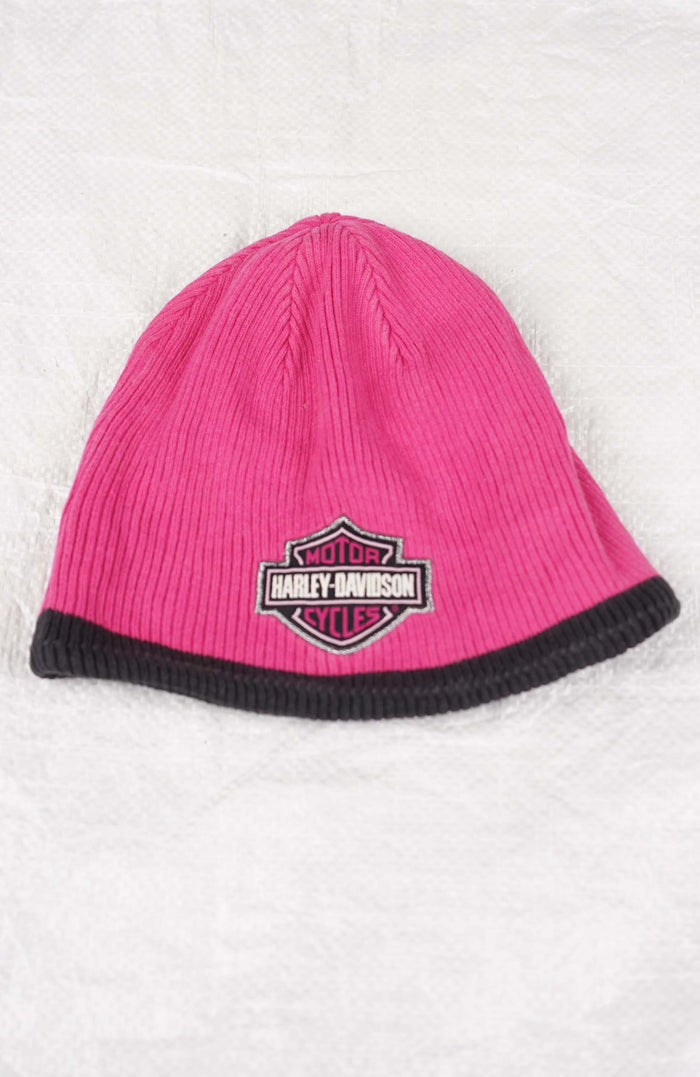VINTAGE HARLEY DAVIDSON SKULL BEANIE