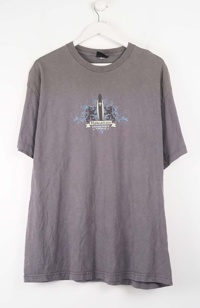 VINTAGE HAWAIIAN PERFORMANCE SURFWER EST 1972 T-SHIRT (XL)