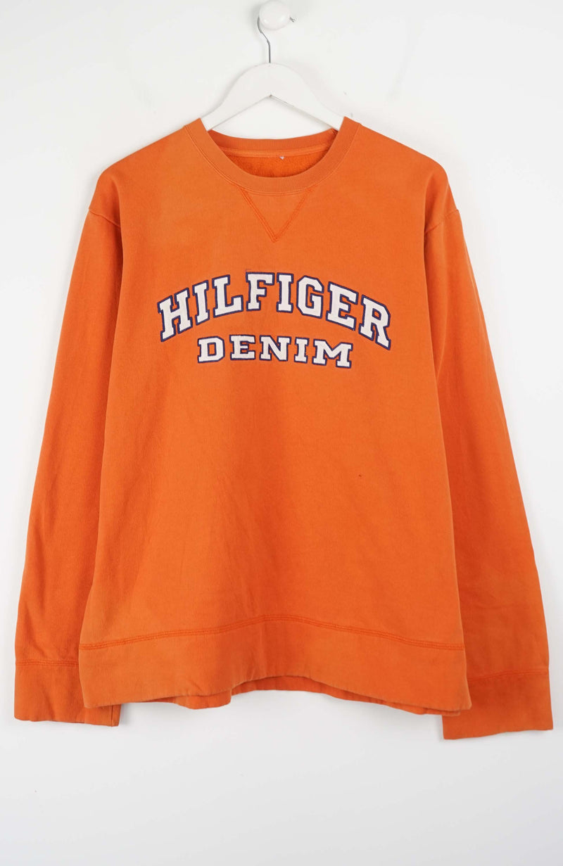 VINTAGE HILFIGER DENIM SWEATER (L)